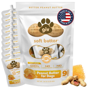 Dog Peanut Butter 4oz (9 Count)