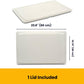 L'Oro Del Sud, Dough Proofing Box (2 Pack + Lid), White