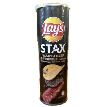 Lay’s Stax Wagyu Beef & Truffle – Premium Truffle Steak Chips (Vietnam)