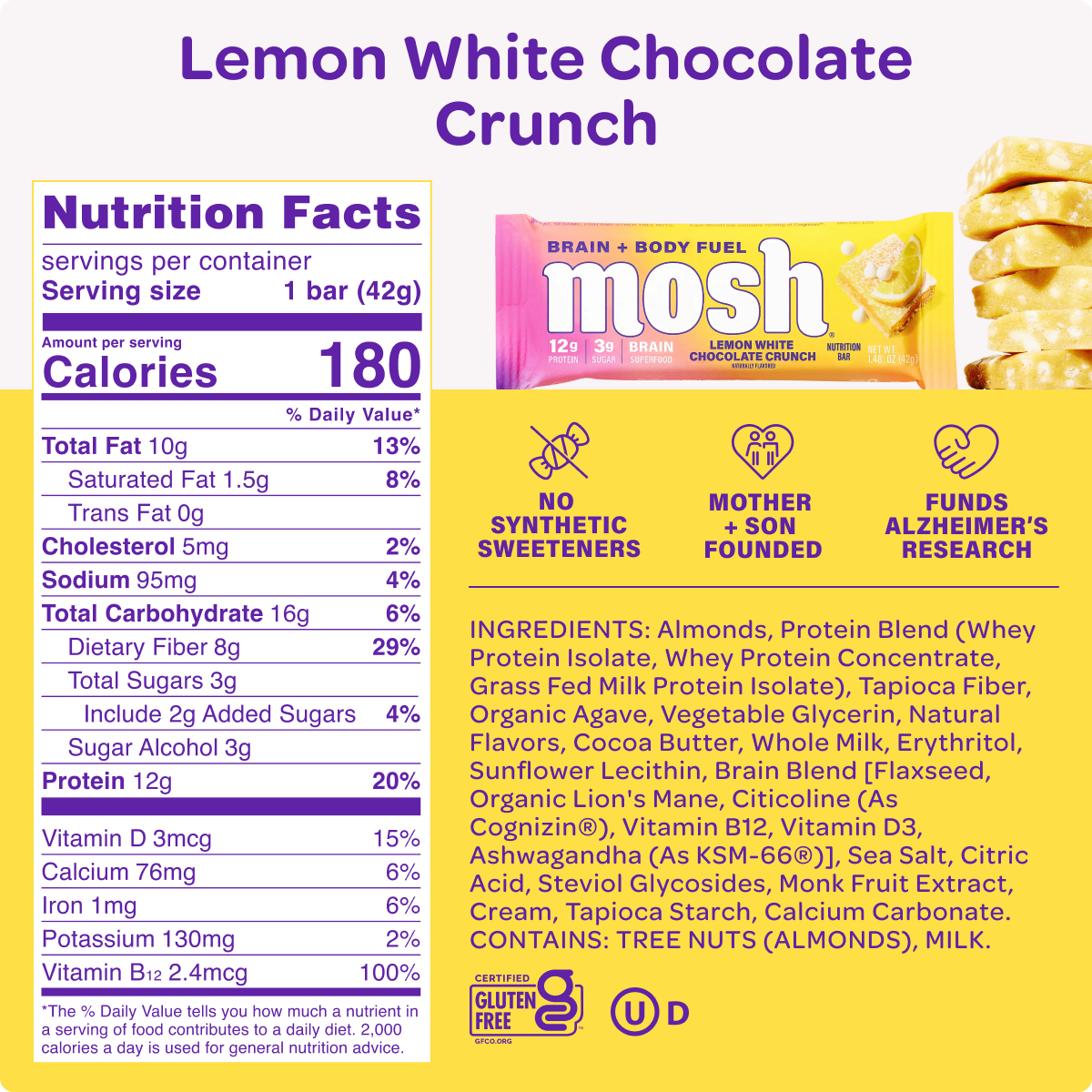 Lemon White Chocolate Crunch