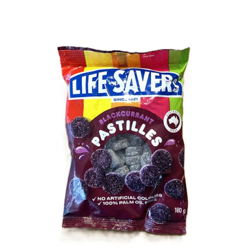 Lifesavers Blackcurrant Pastilles | Rare Australian Candy (Australia)