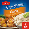 Lipton Recipe Secrets Onion Dry Soup And Vegetable Dip Mix, 2 Oz, 2 Pack