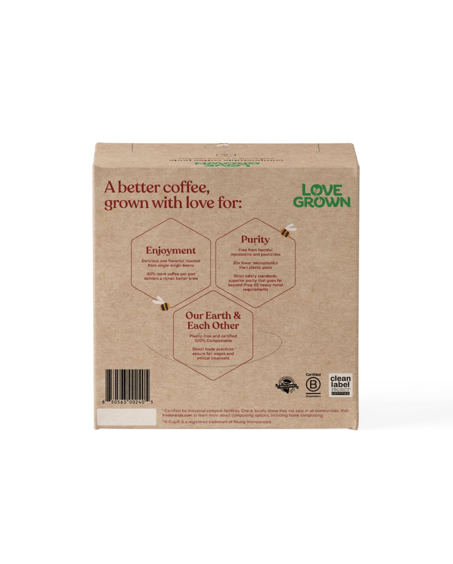 Compostable Coffee Pods for Keurig® Machines