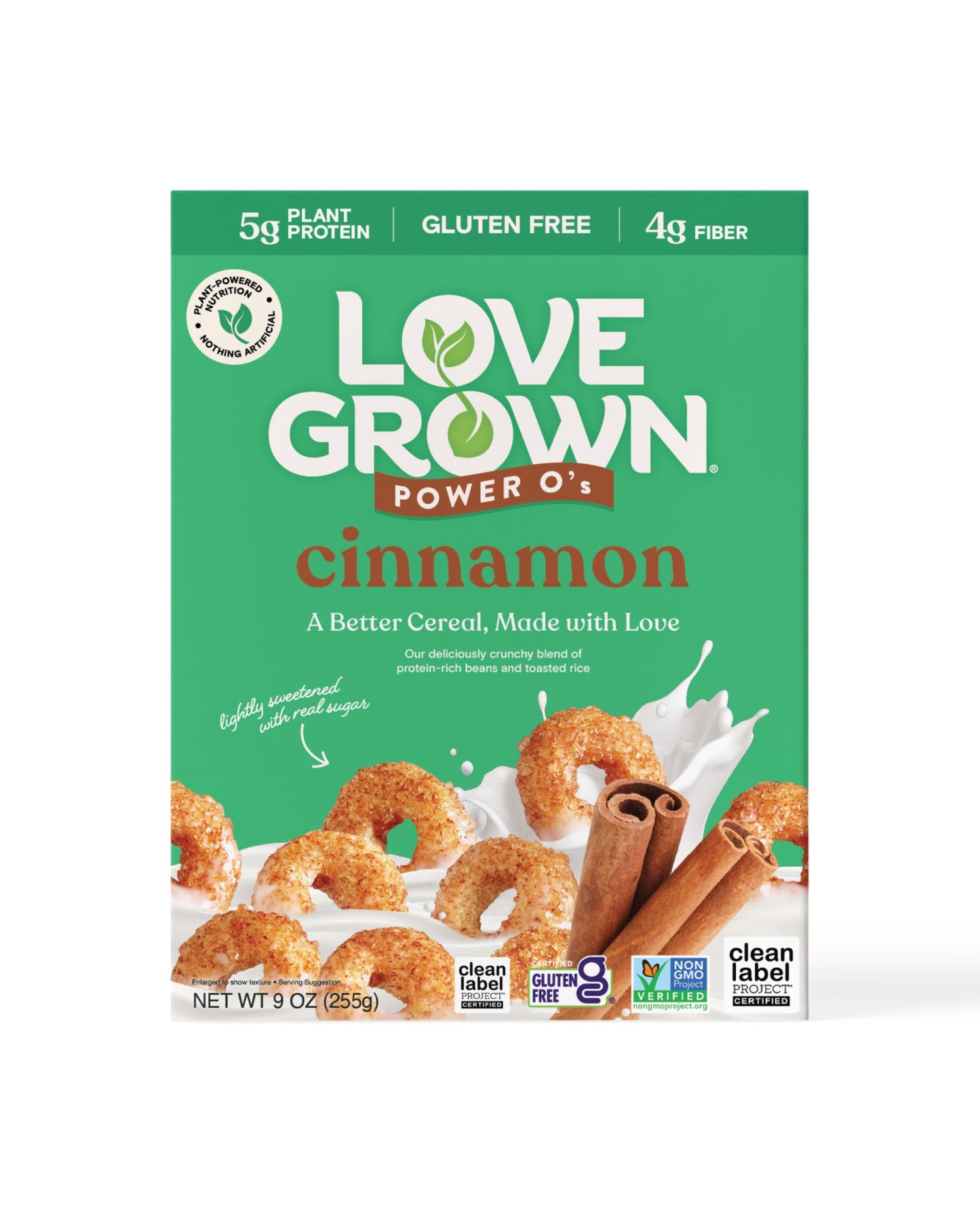 Cinnamon Power O's Cereal