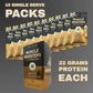 Muscle Boosters White Cheddar Box - Organic Grass-Fed Whey Protein Isolate (10 Single Serve Packs)