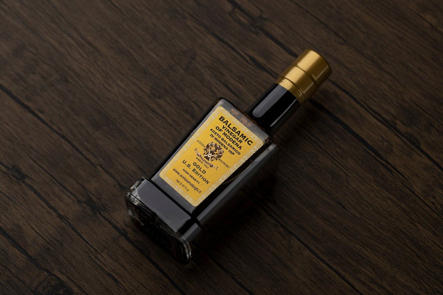 Gold IGP Balsamic Vinegar of Modena, Italy (High Density, Aged 15-20 Years) 250ml