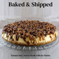 Andy Anand Turtle Cheesecake, 9-Inch, 2 lb – Caramel, Chocolate Chips & Nuts, California Cream Cheese, No Preservatives, Birthday Gift Box