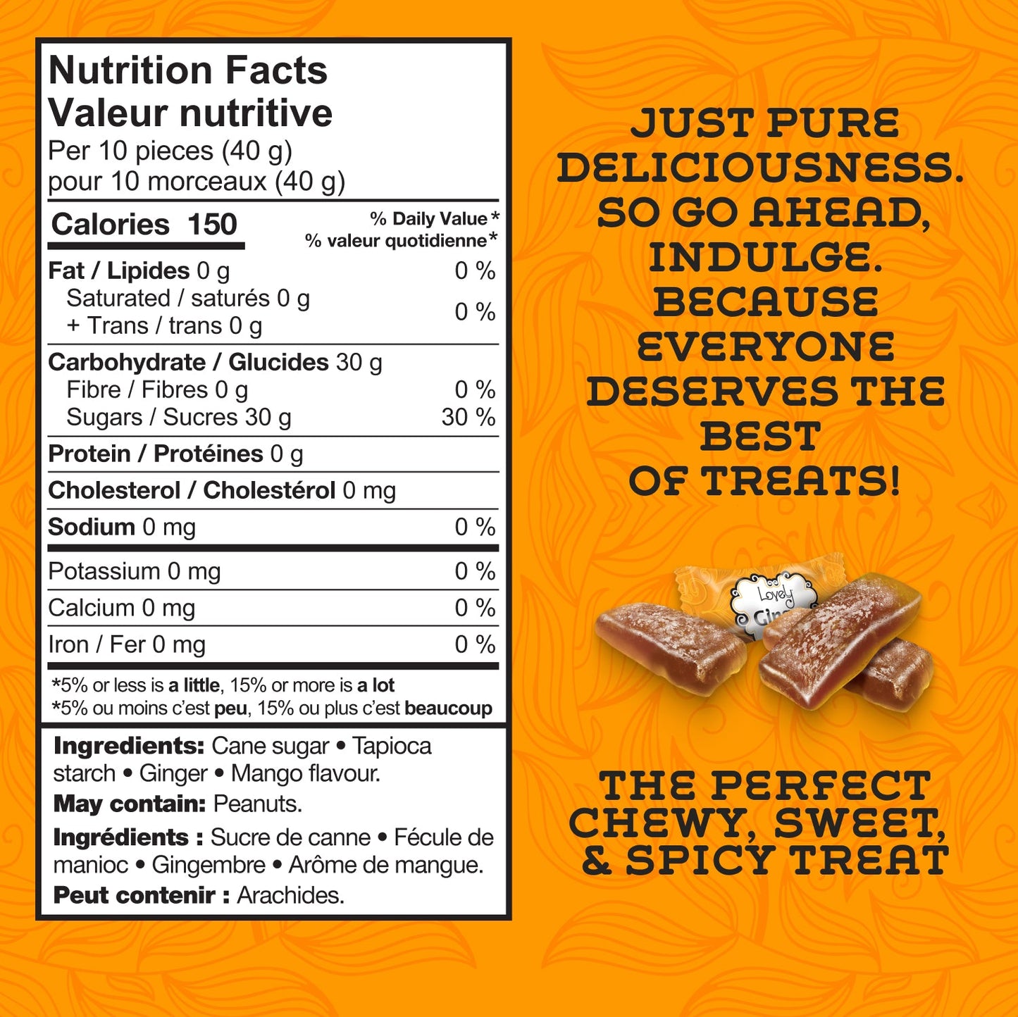 Mango Ginger Chews