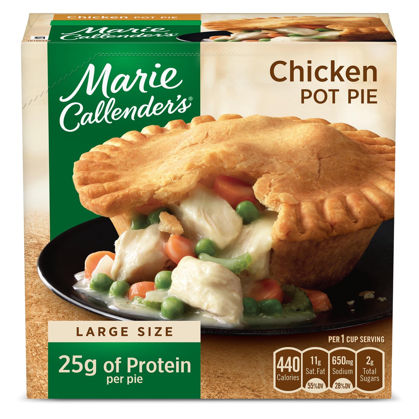 Marie Callenders Chicken Pot Pie Large Size Frozen Meal, 15 Oz. (Frozen)
