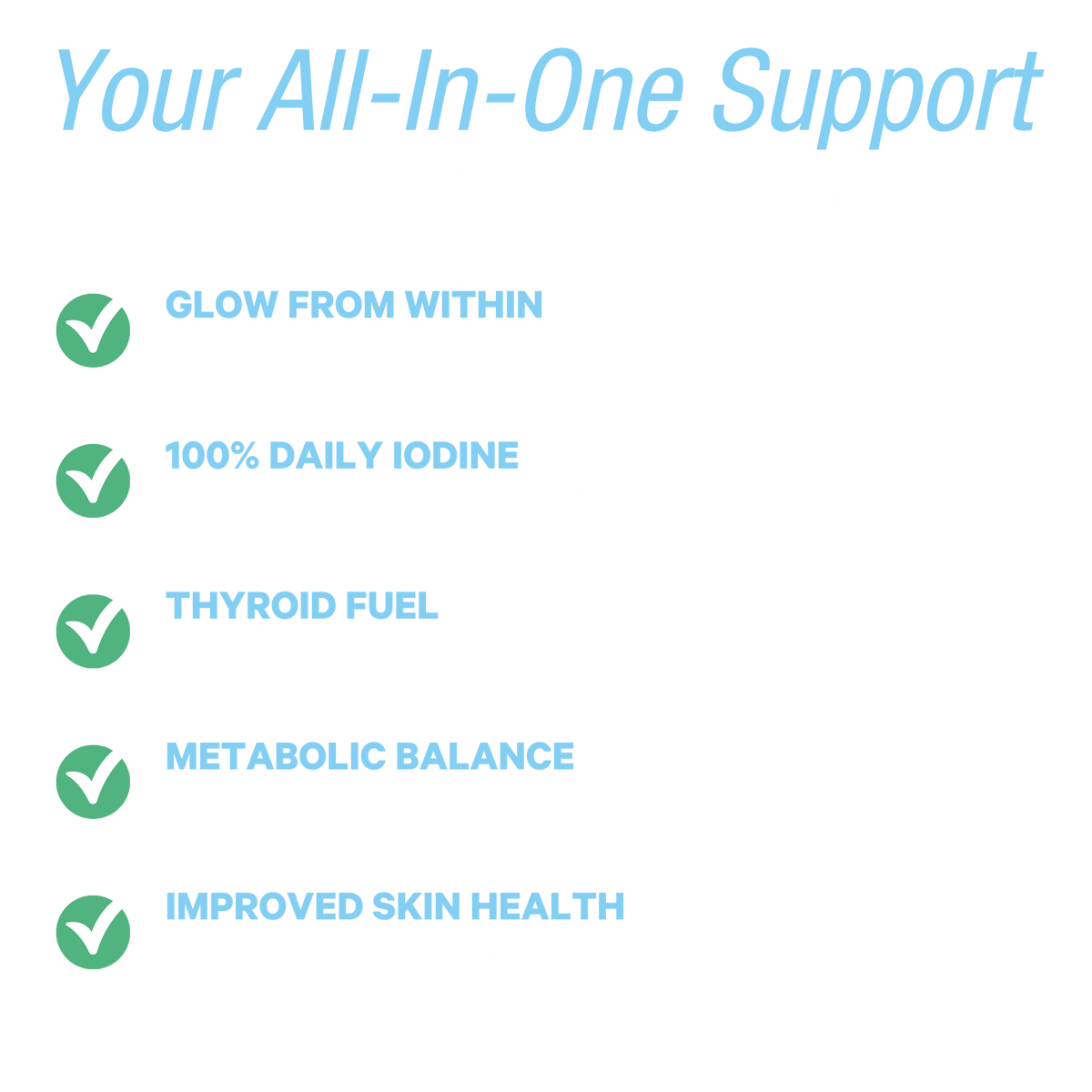 Marine Glow for Skin Glow & Thyroid Function