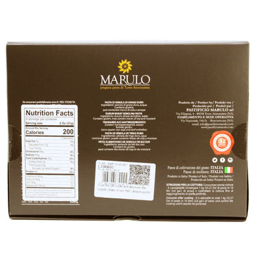 Marulo, Organic Calamarata Homemade Artisan Pasta 500g