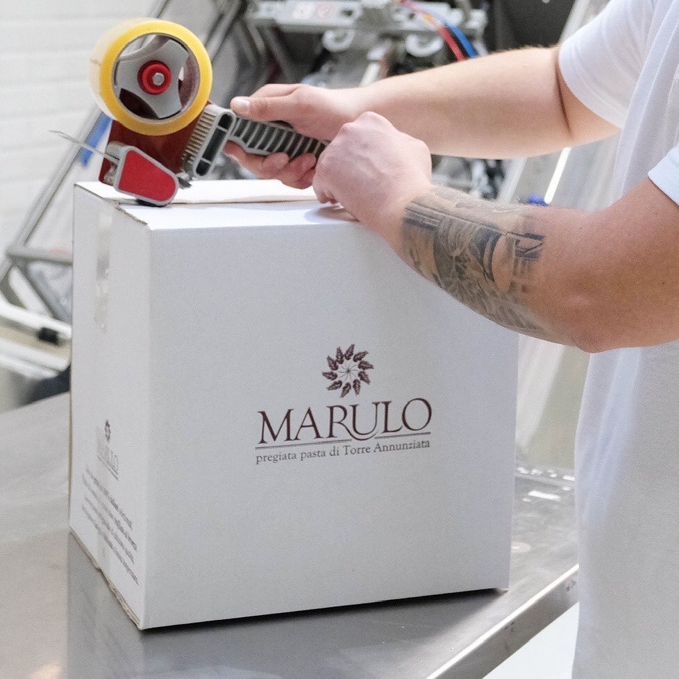 Marulo, Organic Calamarata Bronze Die-Cut Pasta 500g