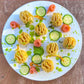 Marulo,Tritone Oplontino Pasta, Artisan Bronze Die-Cut Pasta, 12 Pack x 1.1 lb