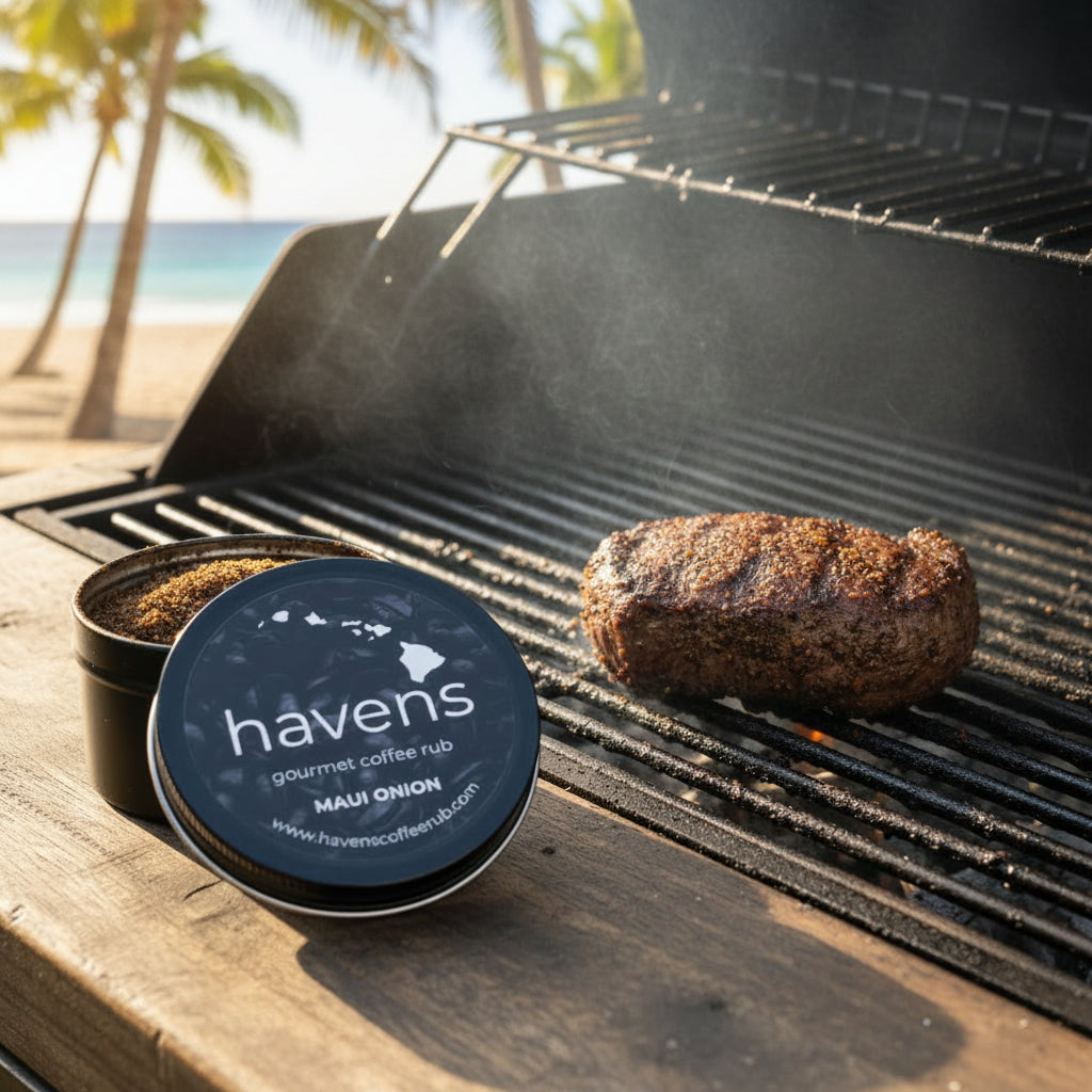 Maui Onion Havens Gourmet Coffee Rub