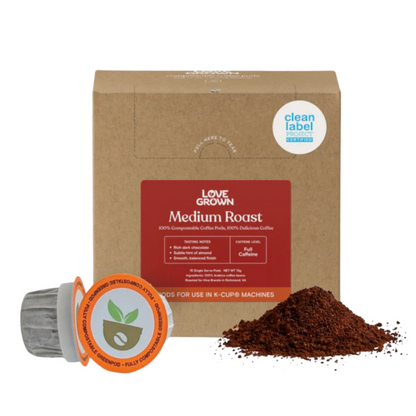 Compostable Coffee Pods for Keurig® Machines