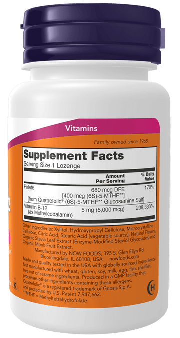 Methyl B-12 5,000mcg