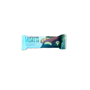Miskets Dubai Chocolate Pistachio Cream Bar – Milk Chocolate with Pistachio Filling (Turkey)