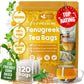 Premium Fenugreek Tea Bags. No Sugar, No Caffeine, No Gluten, Vegan. (30 Tea Bags)