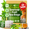 Premium Soursop Graviola Fruit Tea Bags, Tea Powder, 100% Natural and Pure from Soursop Fruits, Handmade, Made With Natural Materials-Corn Fiber Tea Bag, Sugar/Caffeine/Gluten Free, Hoja Guanabana Tea