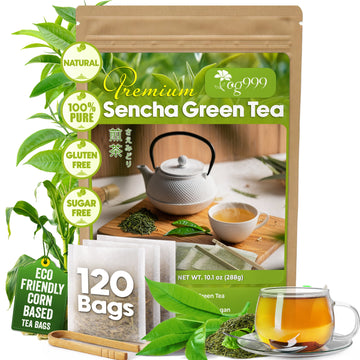 Premium Sencha Green Tea Bags