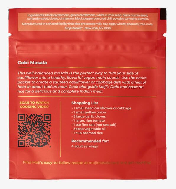 Complete Indian Spice Gift Set – All 14 Blends for Meat, Fish, Vegetable & Rice Dishes | Pre-Measured, 14 Recipes | moji masala®