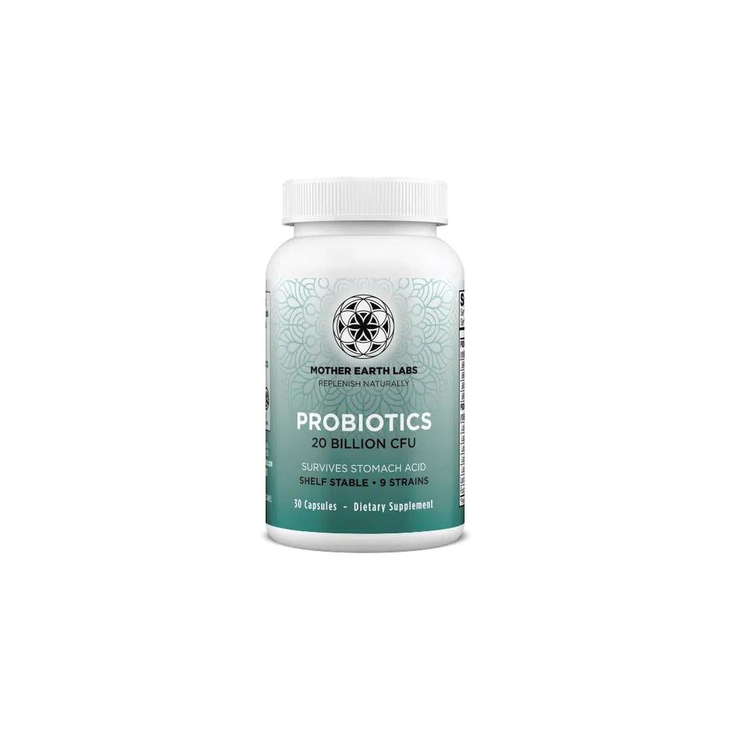 Mother Earth Labs Probiotics - 30 Capsules