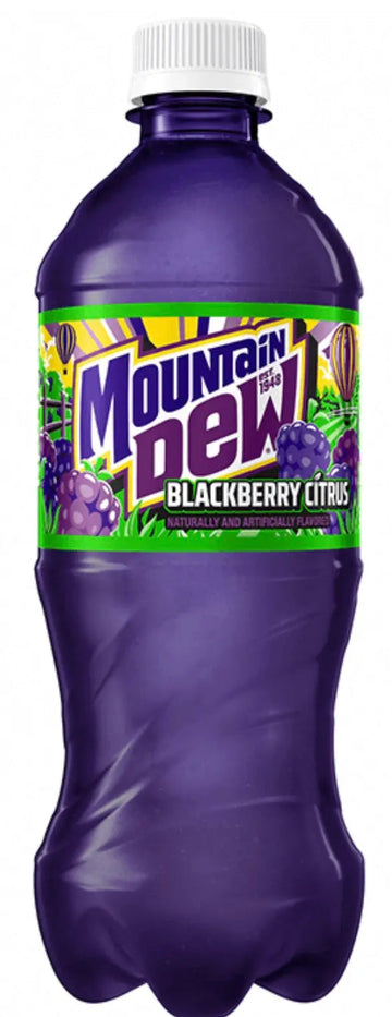 Mountain Dew Blackberry Citrus Soda – Berry Citrus Soft Drink (United States)