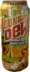 Mountain Dew Mango Rush Soda – Mango Sweet Heat Citrus Soft Drink (United States)