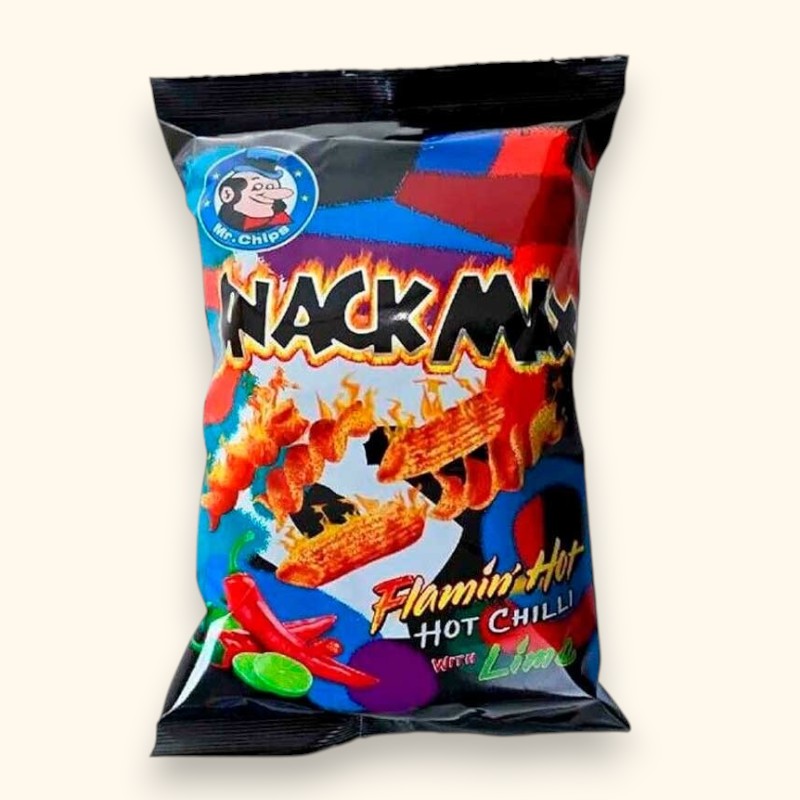 Mr.Chips Flamin' Hot Lime Snack Mix 80g