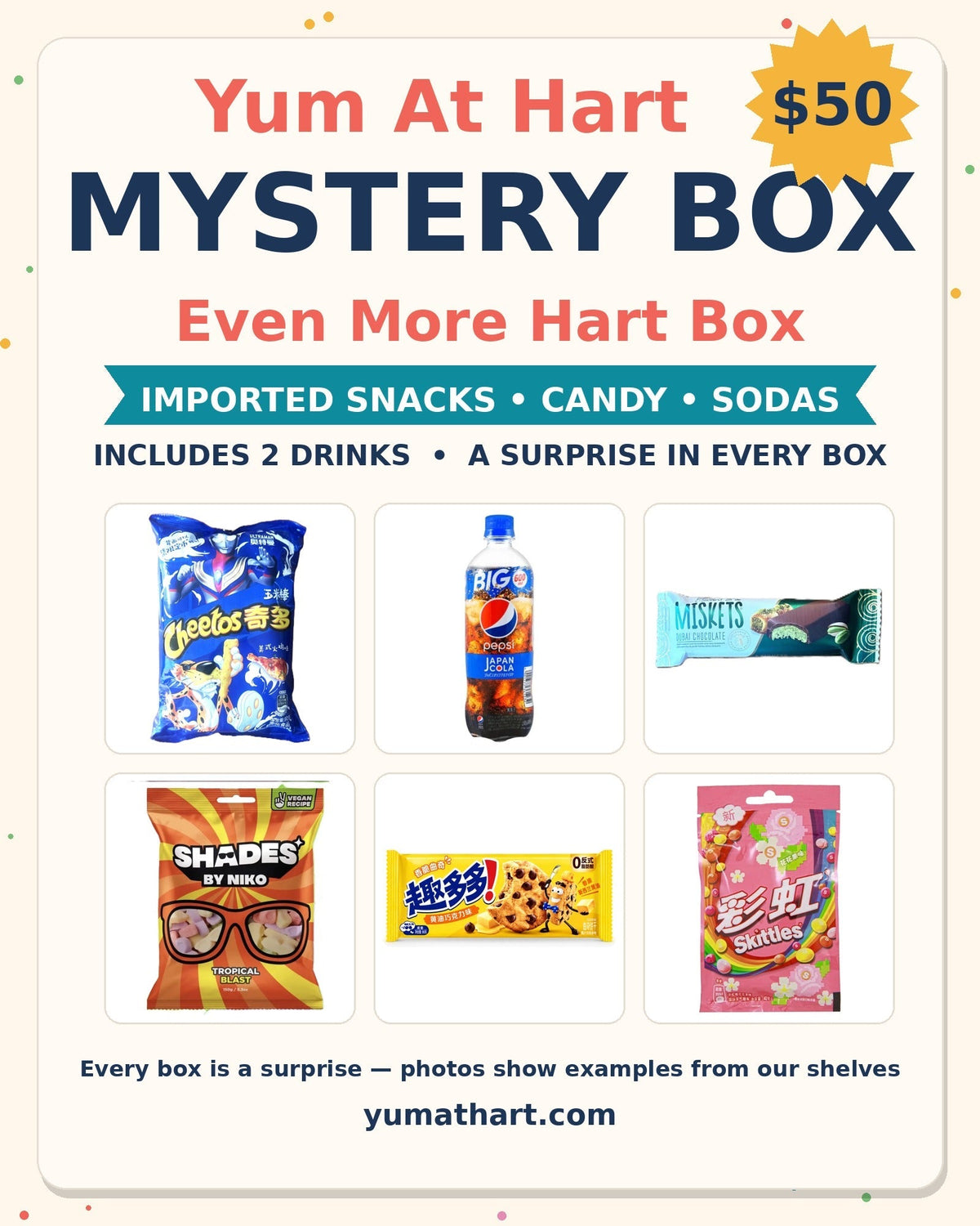 Mystery Box – Even More Hart Box – Ultimate Surprise Gift Collection