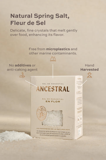 Natural Spring Salt, Fleur de Sel