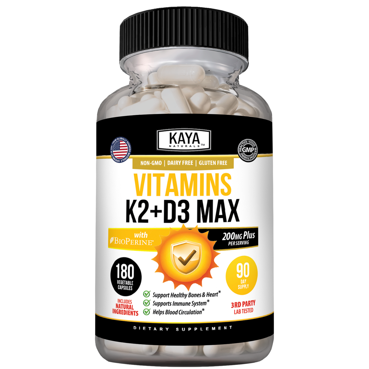 Vitamin K2 + D3 Max