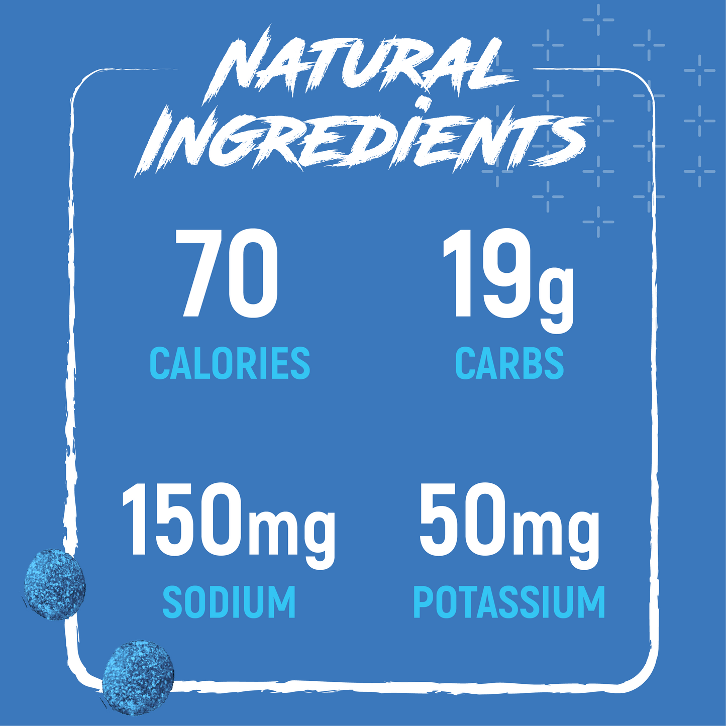 Blue Raspberry Blast Sour Energy Chews