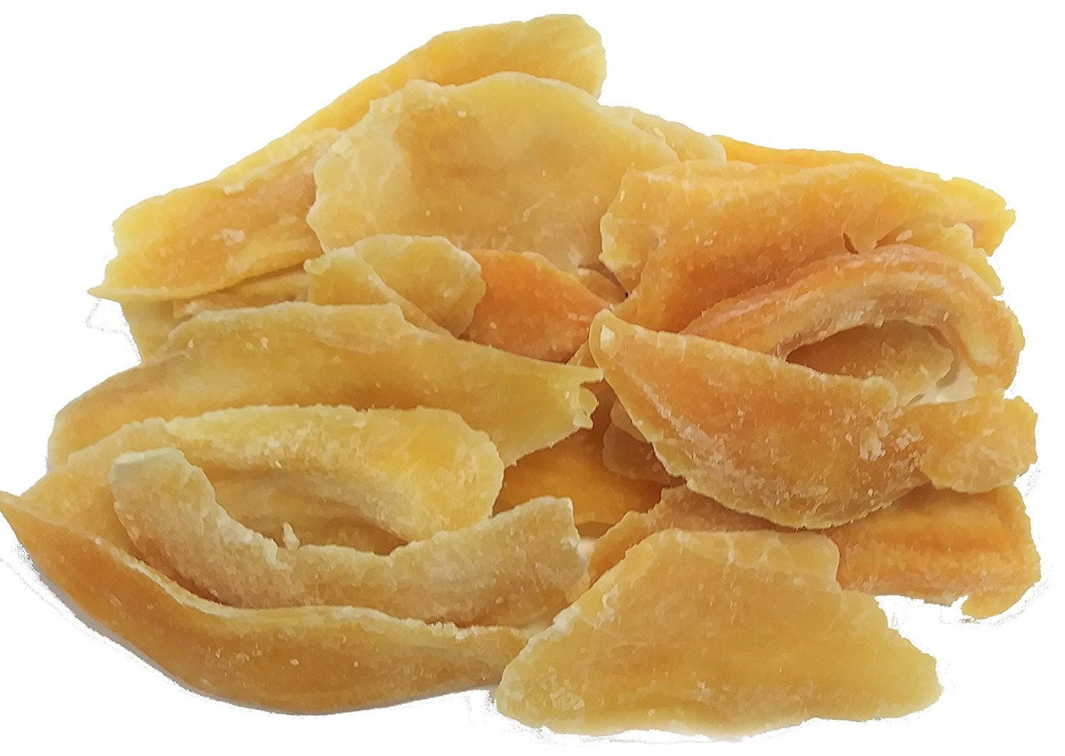 Natural Dried Mango Slices By Its Delish, 1 Lb Bulk Candied Dried Fruit  Low Sugar & No Color Added
