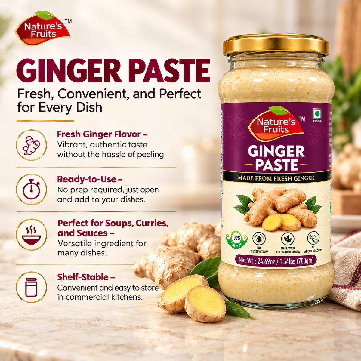 GINGER  PASTE