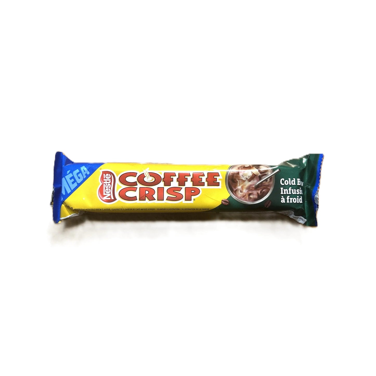 Nestlé Coffee Crisp MEGA Cold Brew Bar – Canadian Chocolate Wafer Candy with Smooth Coffee Flavor (Canada)