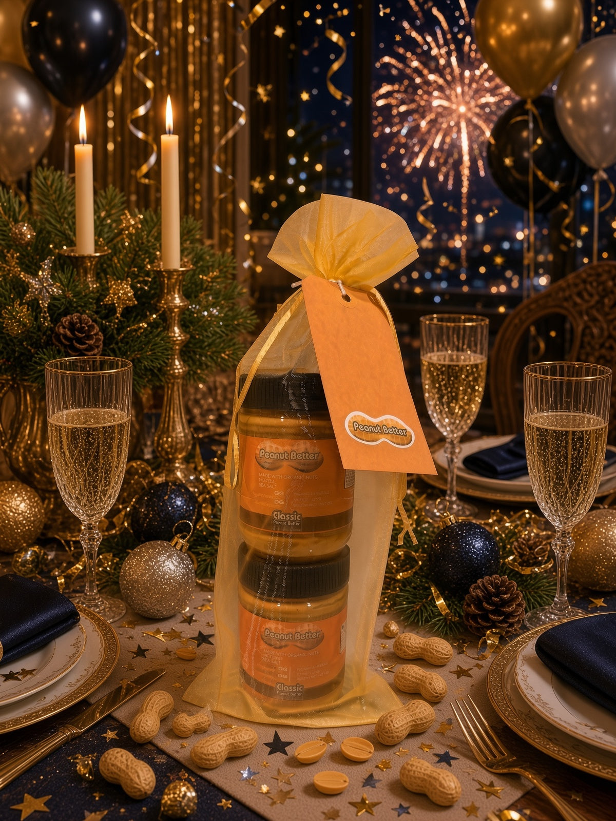 Peanut Better Two 12oz Jar Gift Set