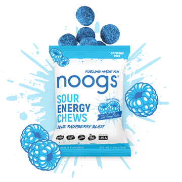 Blue Raspberry Blast Sour Energy Chews