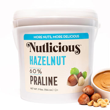 Nutlicious, Hazelnut for Food Service 60% Praline, 9lb