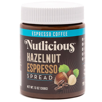 Nutlicious, Hazelnut Espresso Spread (13 oz)