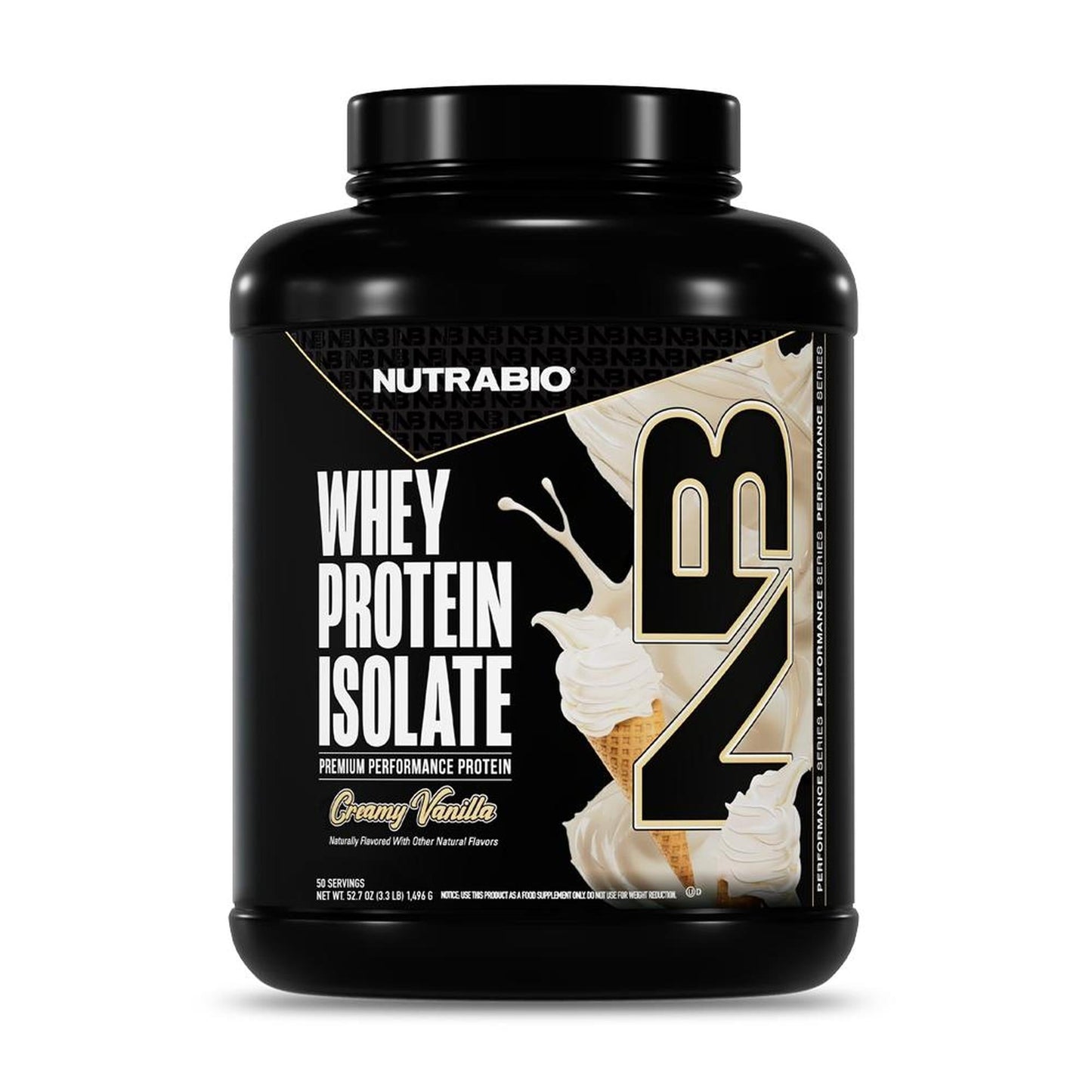 NutraBio 100% Whey Protein Isolate - 5 lb