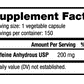 NutraBio Caffeine Pills 200 mg