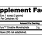 NutraBio Creatine Monohydrate - 300 g