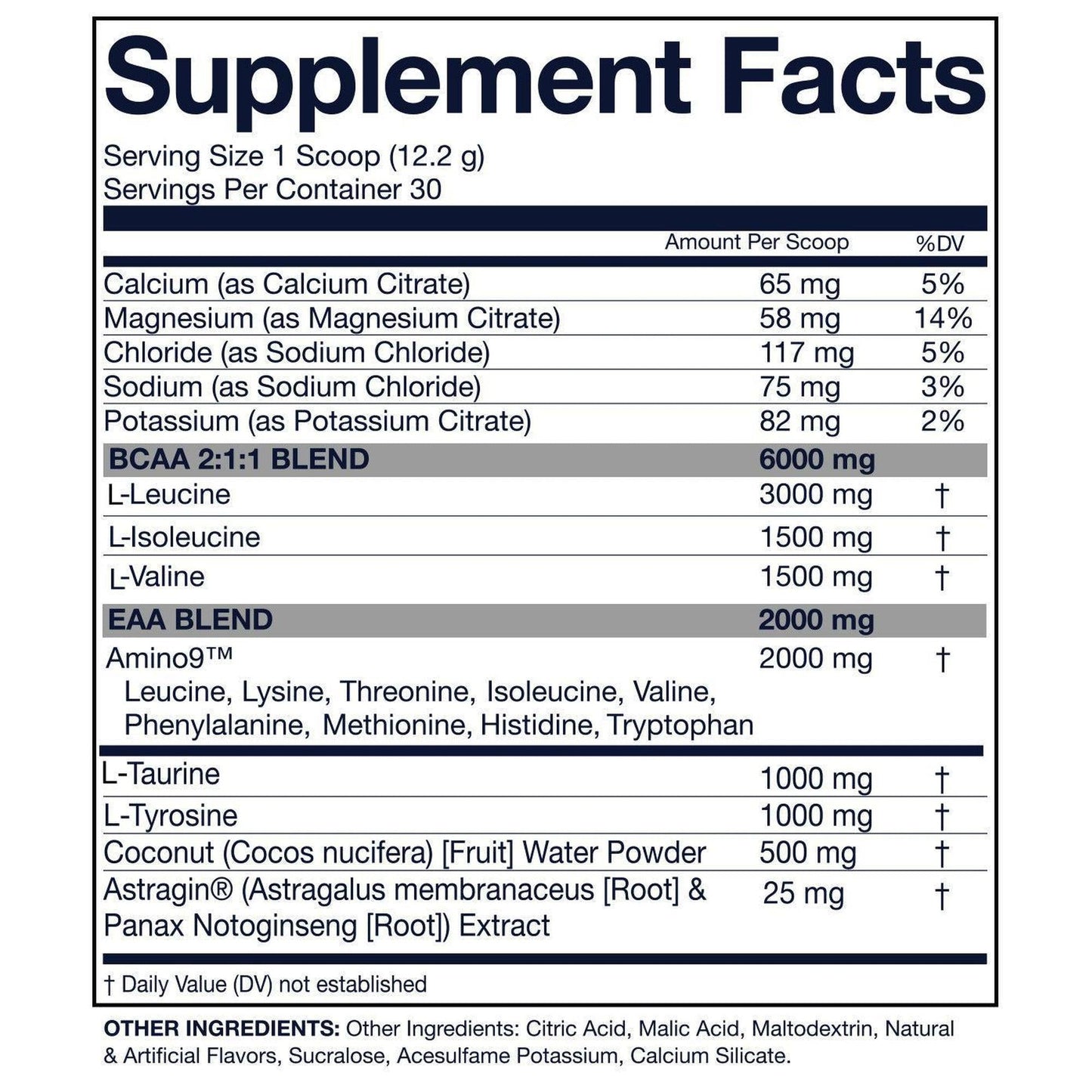 NutriFitt Epic Aminos