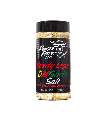 Bearly Legal OMGarlic Salt