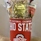 2024 National Champions Ohio State Buckeyes Gift Tin Basket
