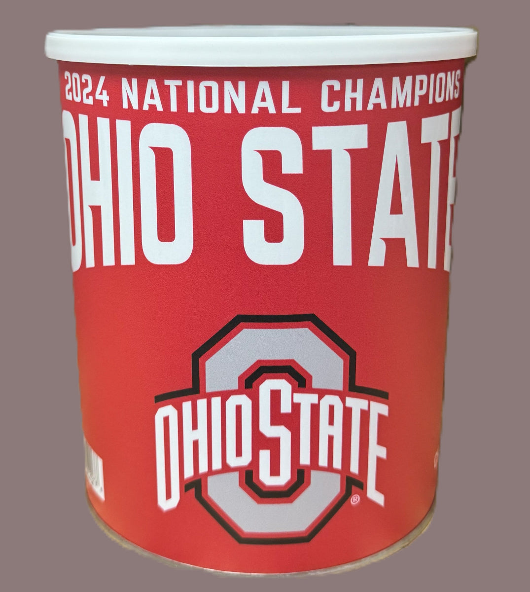 2024 National Champions Ohio State Buckeyes Gift Tin Basket