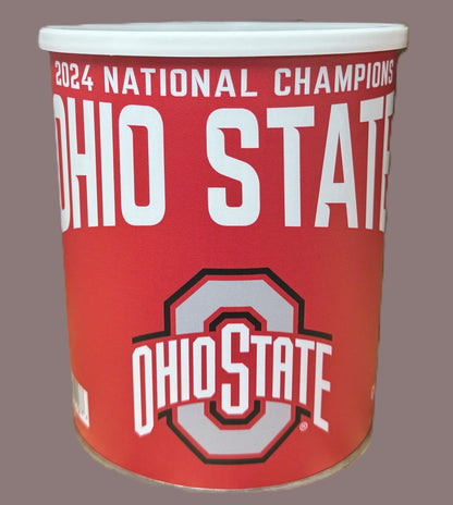 2024 National Champions Ohio State Buckeyes Gift Tin Basket