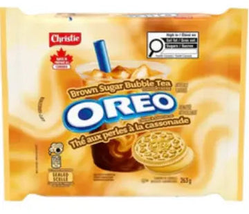 Oreo Brown Sugar Bubble Tea Cookies – Boba Milk Tea Oreo Biscuits (Canada)