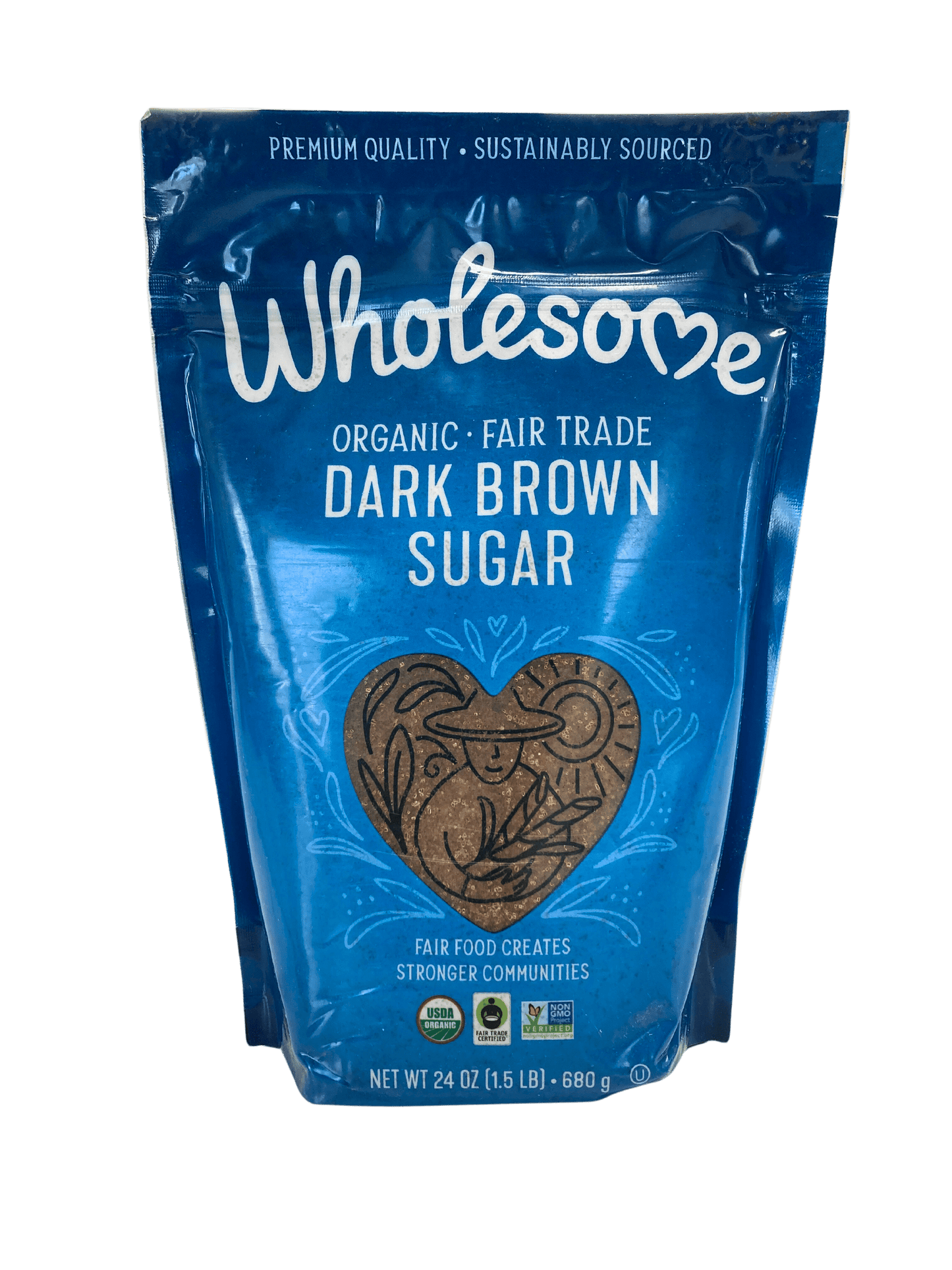 Brown Sugar, Dark, Organic